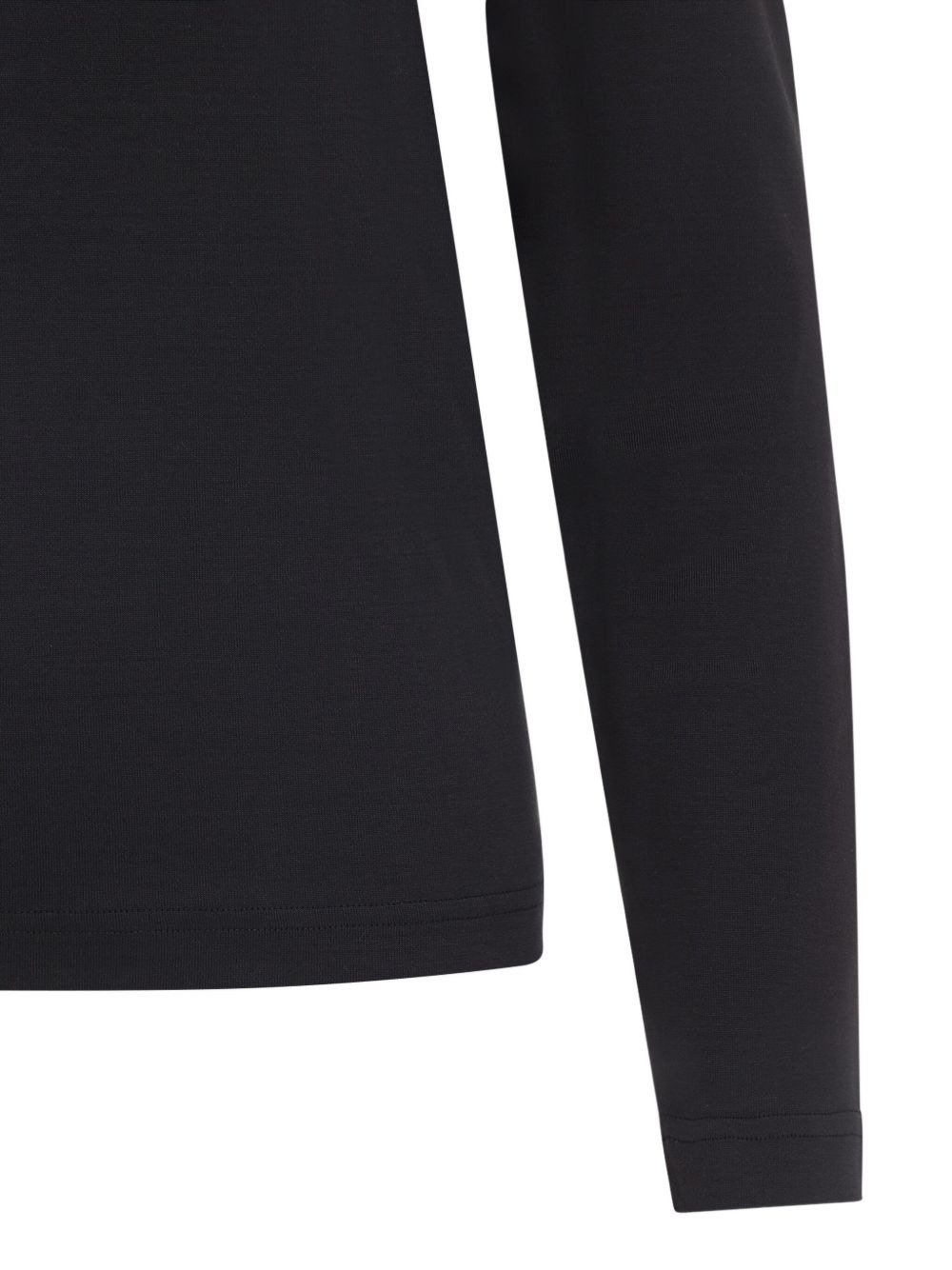 ribbed crew-neck top - 3