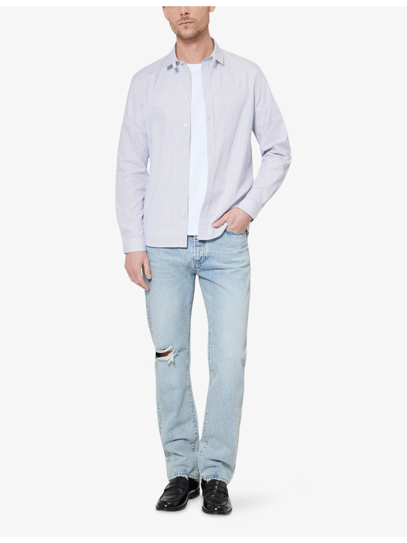 The Kooples Distressed Straight-Leg Jeans outlook