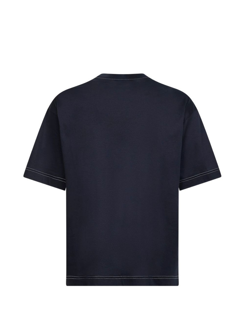 GIORGIO ARMANI logo-embroidered T-shirt outlook