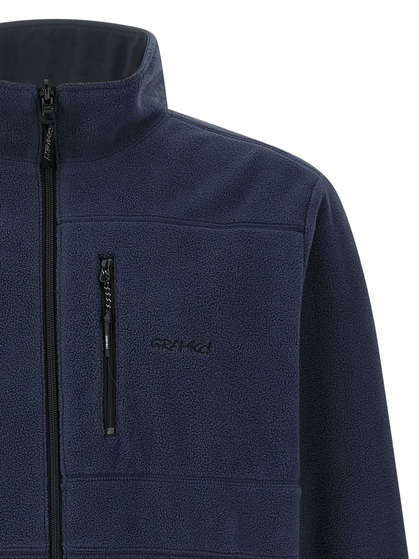Thermal Fleece Reversible Puffer Jackets Blue - 4