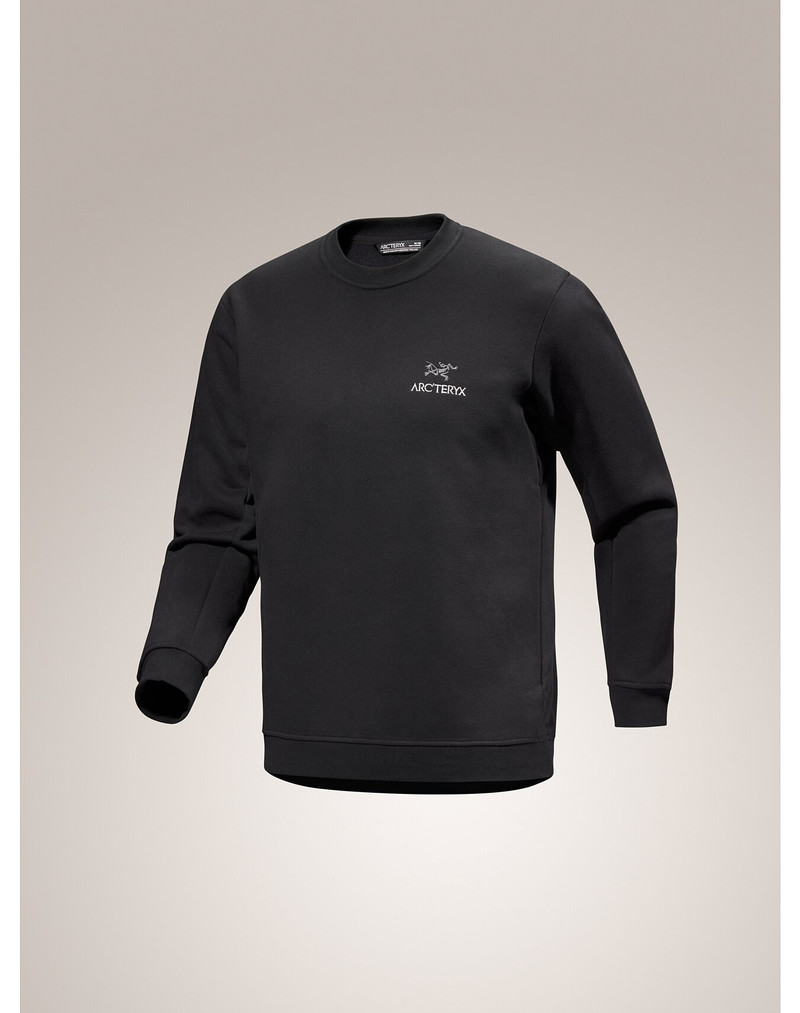 Emblem Fleece Crew Neck Pullover 7