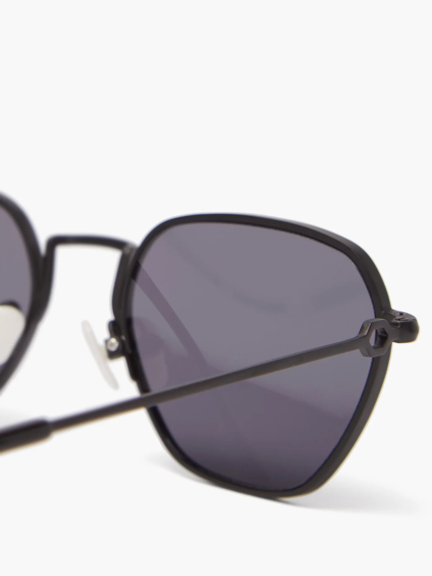 X Alessandra Rich hexagonal metal sunglasses - 6