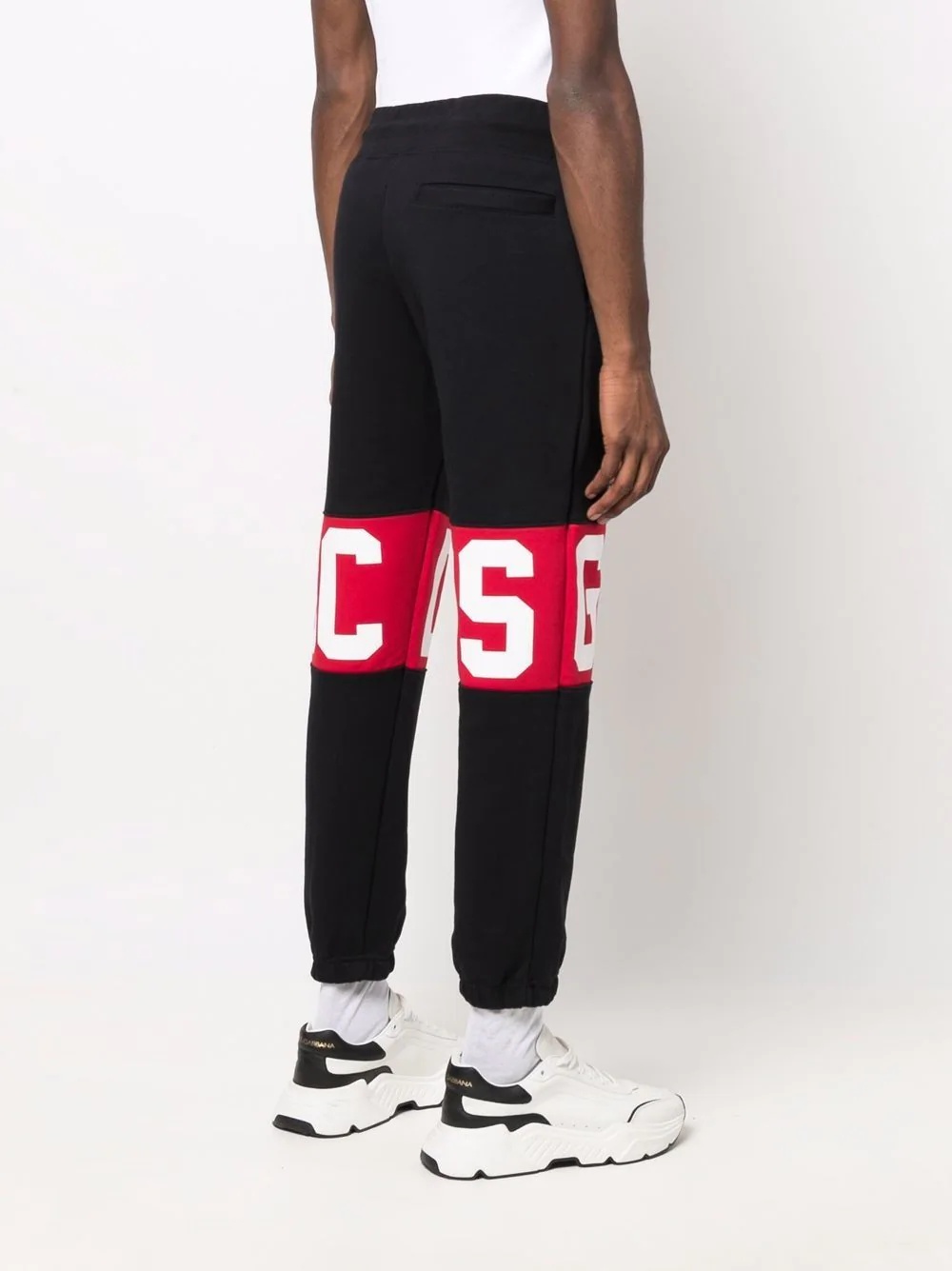 logo drawstring tracksuit bottoms - 4