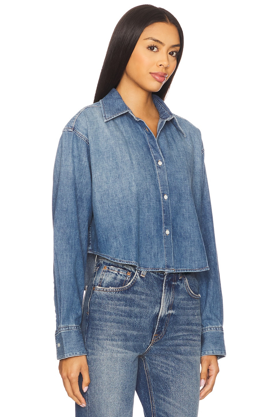 Ana Cropped Shirt - 2