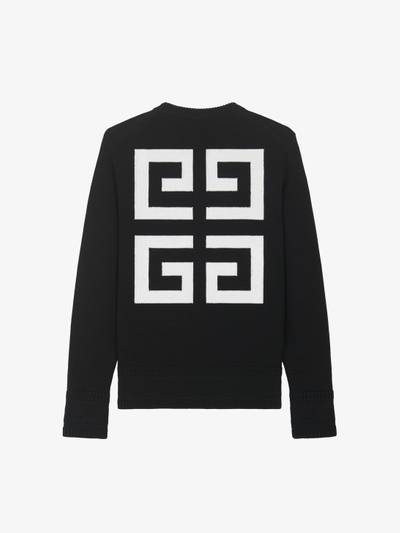 Givenchy GIVENCHY 4G SWEATER IN COTTON outlook