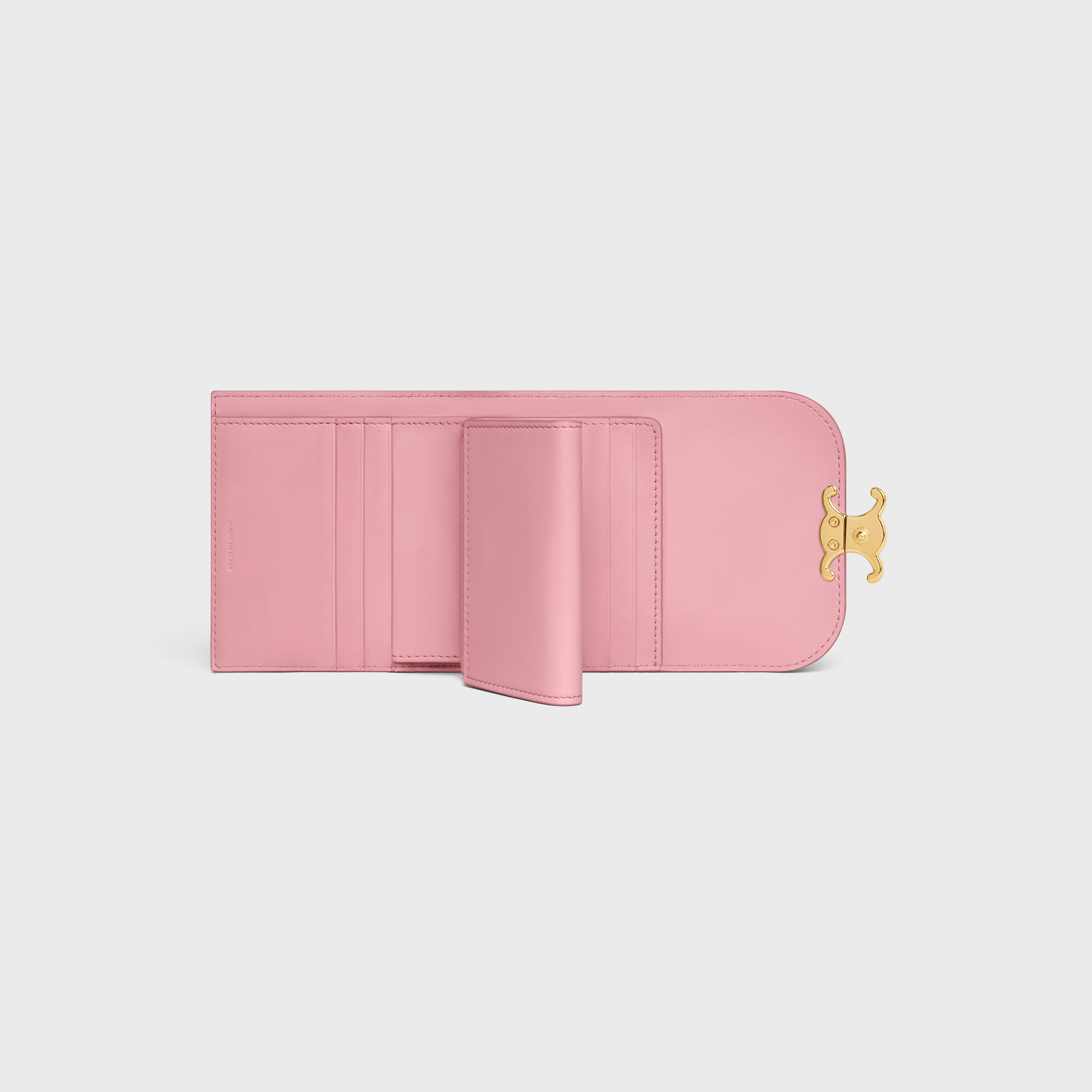 Small Wallet TRIOMPHE in Shiny calfskin - 4