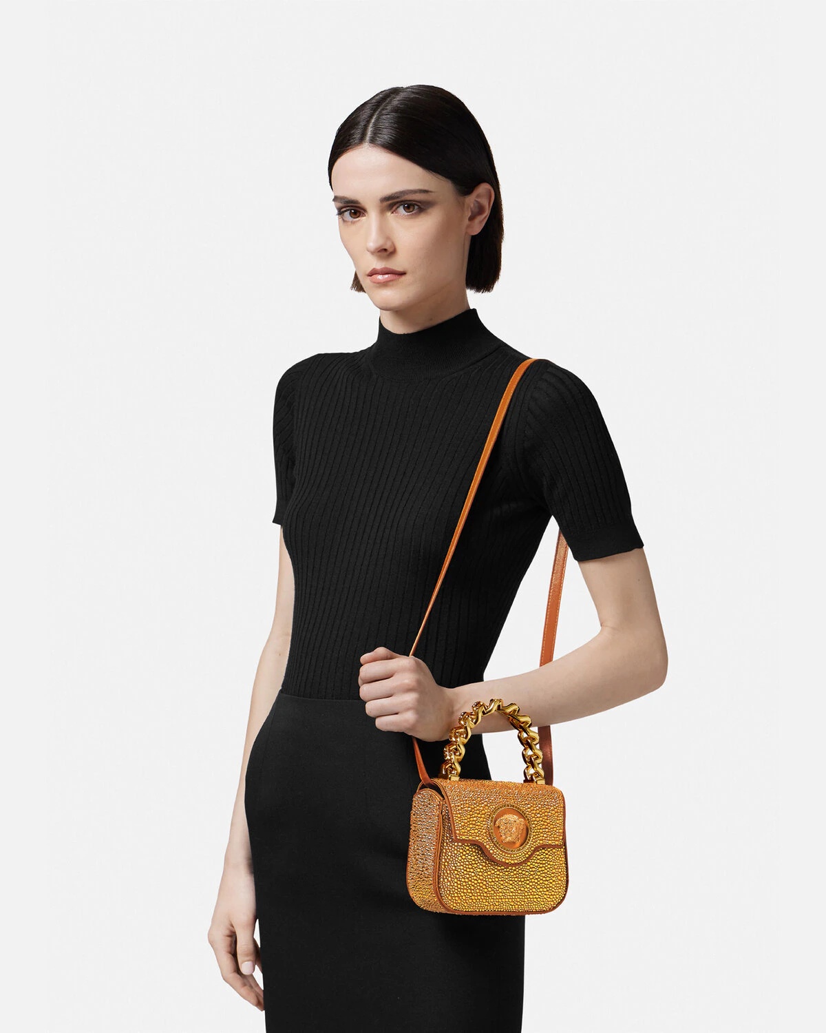 Crystal La Medusa Mini Bag - 7