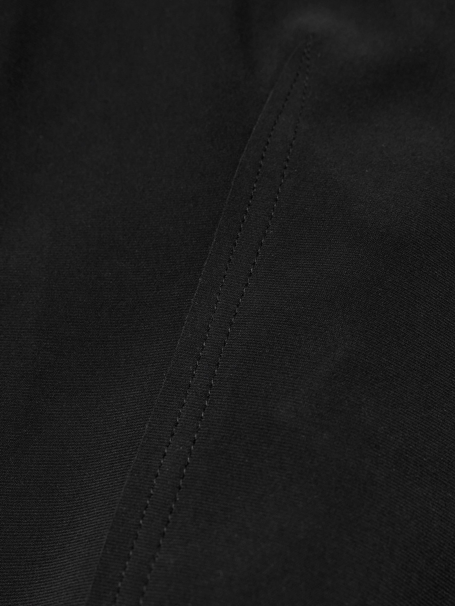 Cropped stretch-jersey blazer Black - 4
