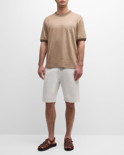 Loro Piana Men's Siwo Linen Jersey T-Shirt outlook