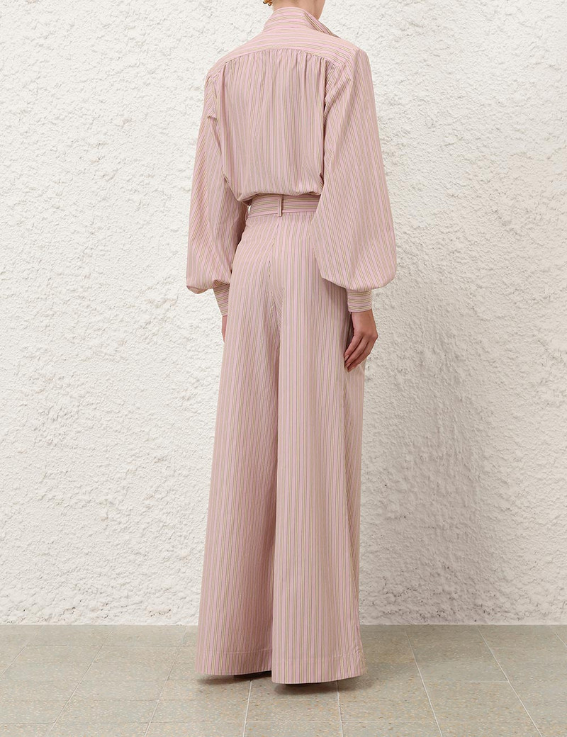 STRIPE WIDE LEG PANT 4