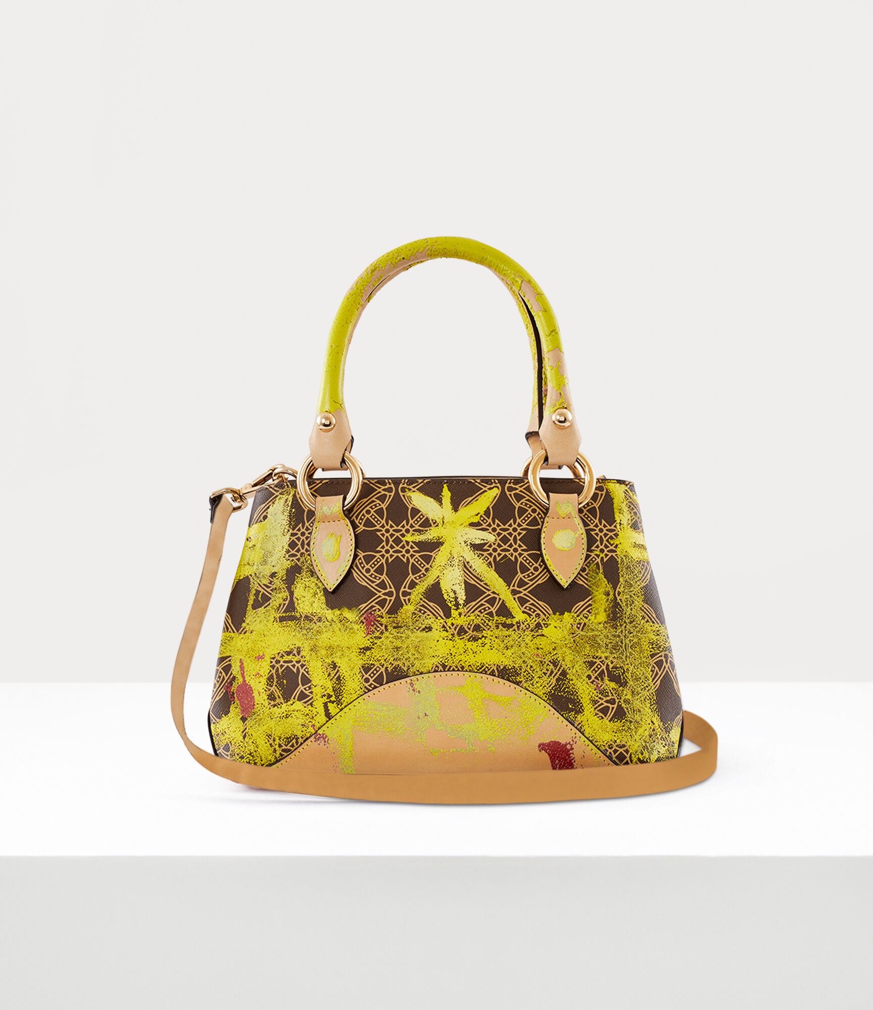 ★Vivienne Westwood★ Small Scrunch Yellow 81020021W0167E401 Scrunch Small 81020021W0167E401 ★Vivienne Westwood★ Yellow