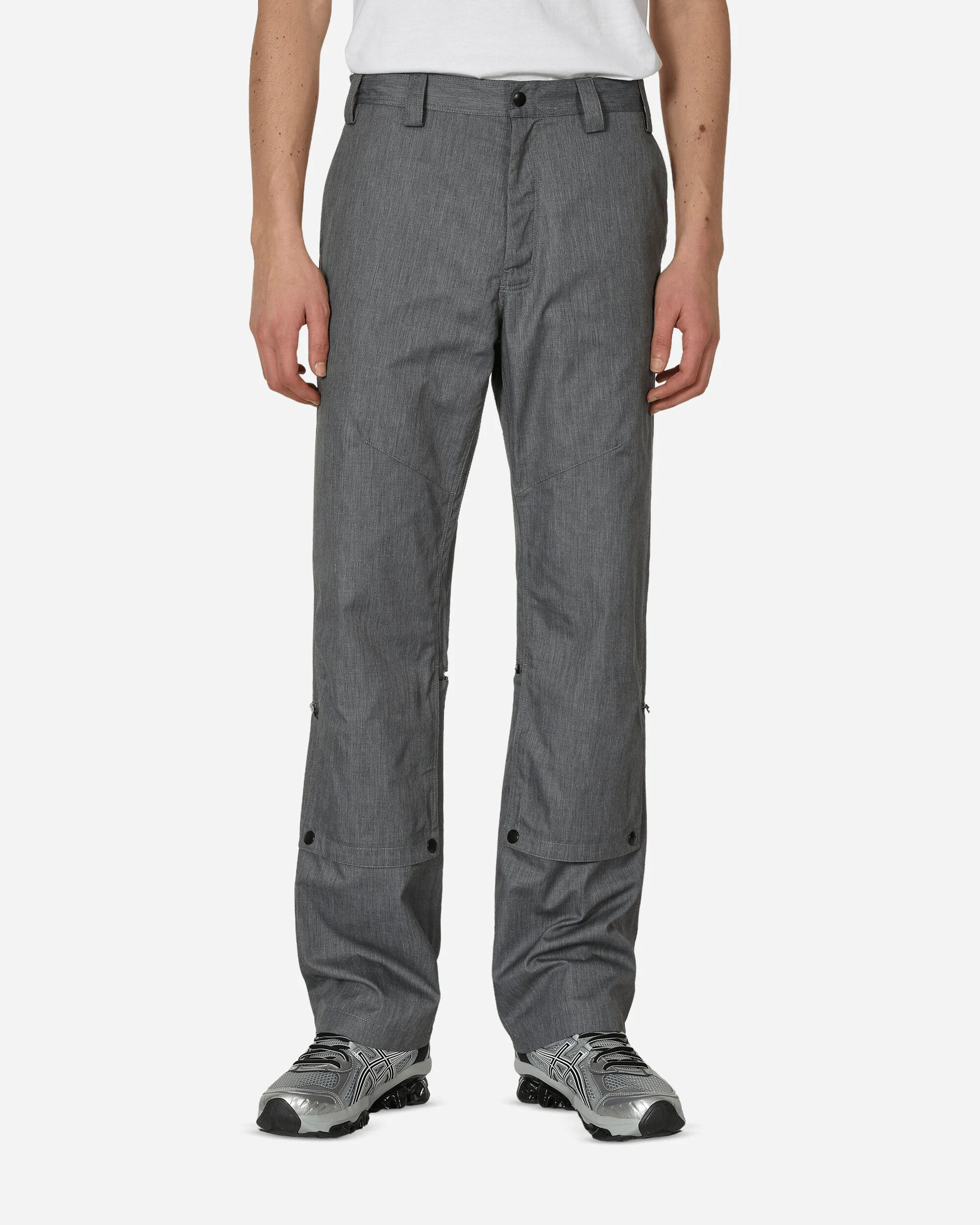 Tonino Utility Trousers Grey Melange - 1