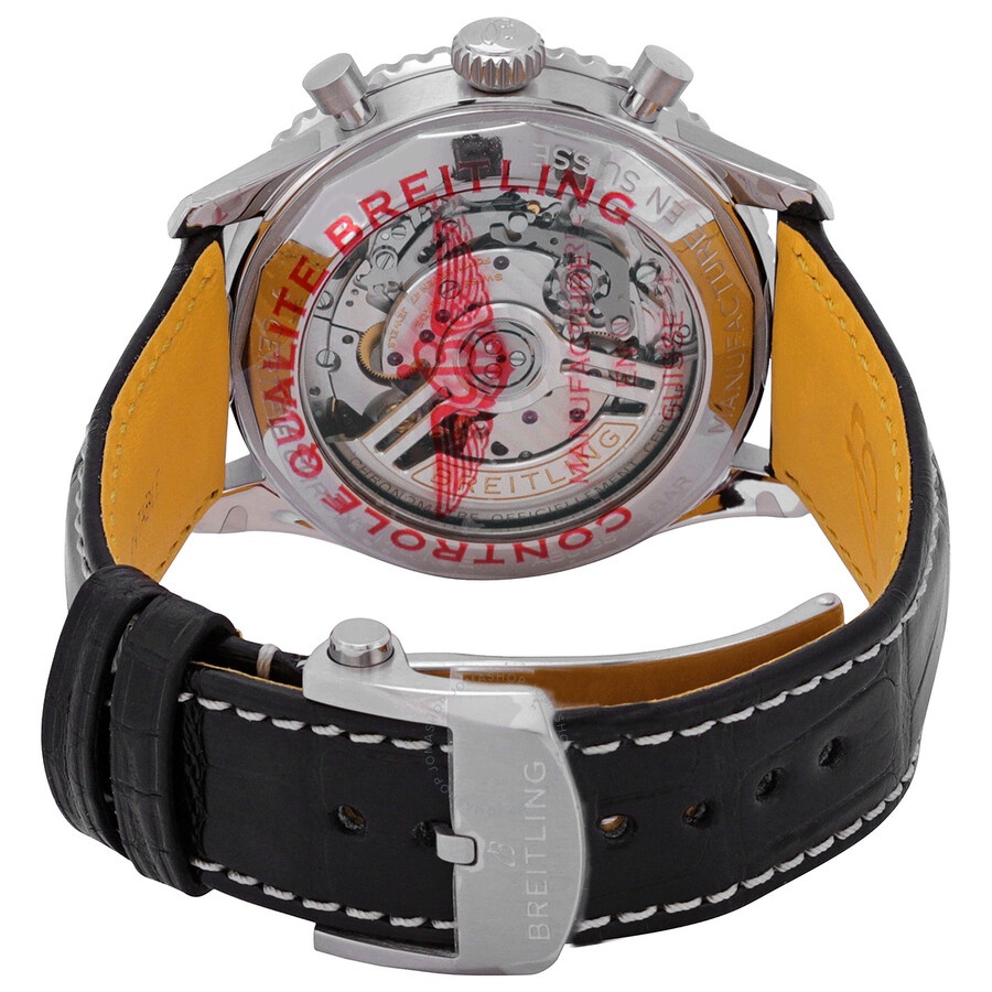 Breitling Navitimer B01 Chronograph Automatic Chronometer Silver Dial Men's Watch AB0138241G1P1 - 3