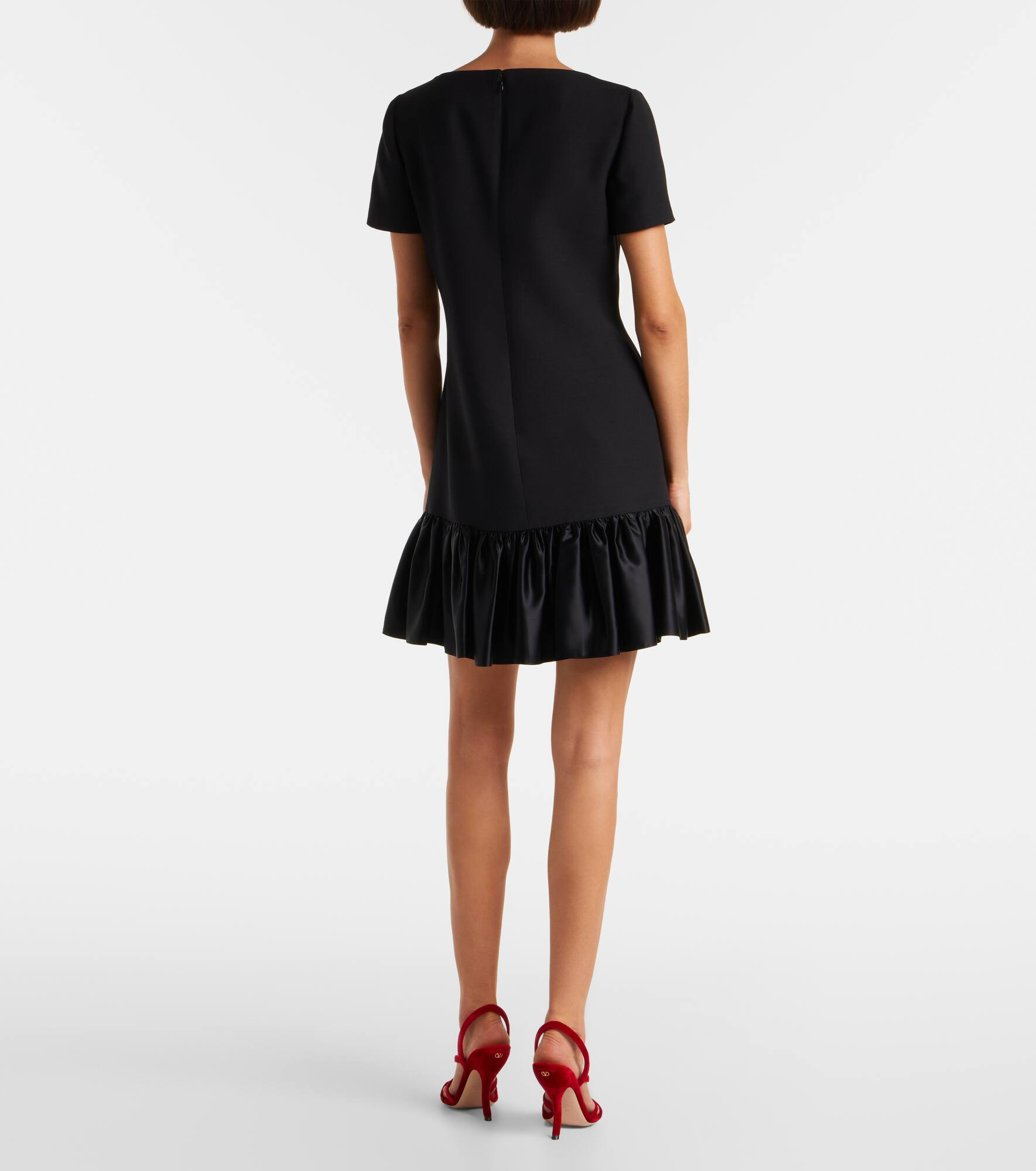 Crepe Couture ruffled minidress - 3
