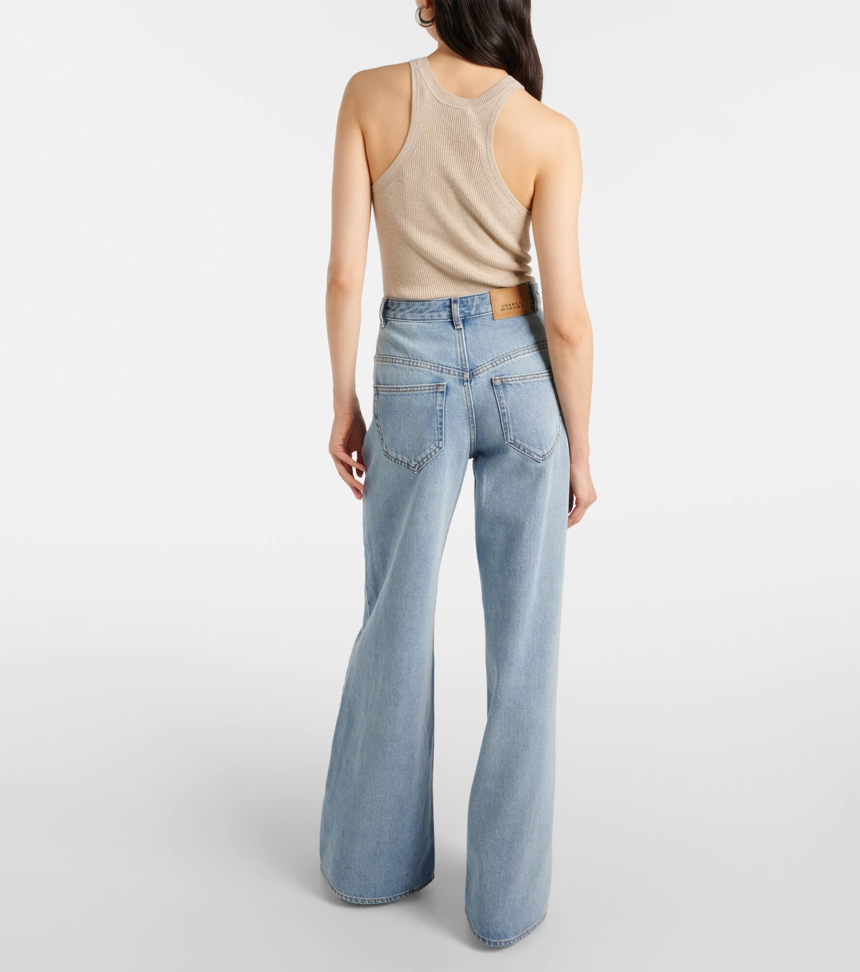Lemony wide-leg jeans - 3