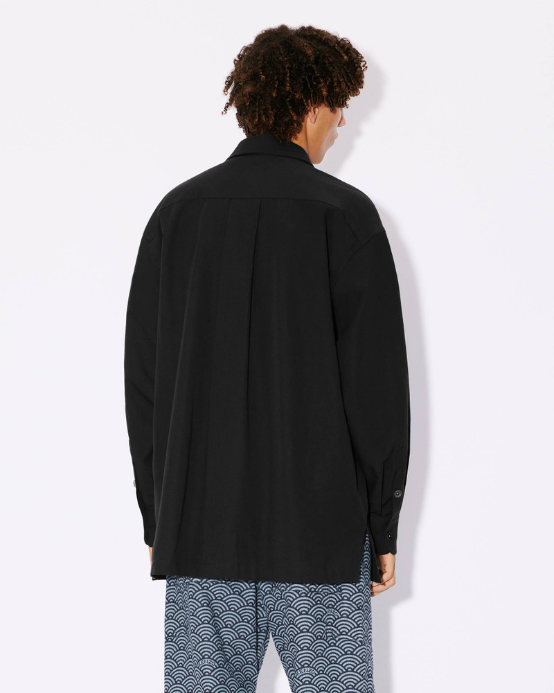 'BOKE FLOWER' Crest oversized shirt. 4