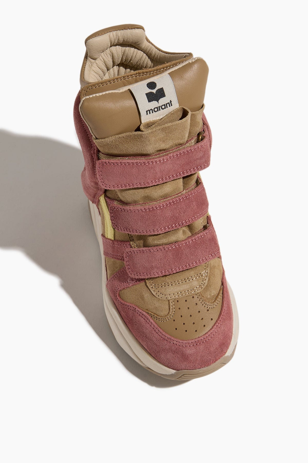 Balskee Sneakers in Light Beige/Pink - 4