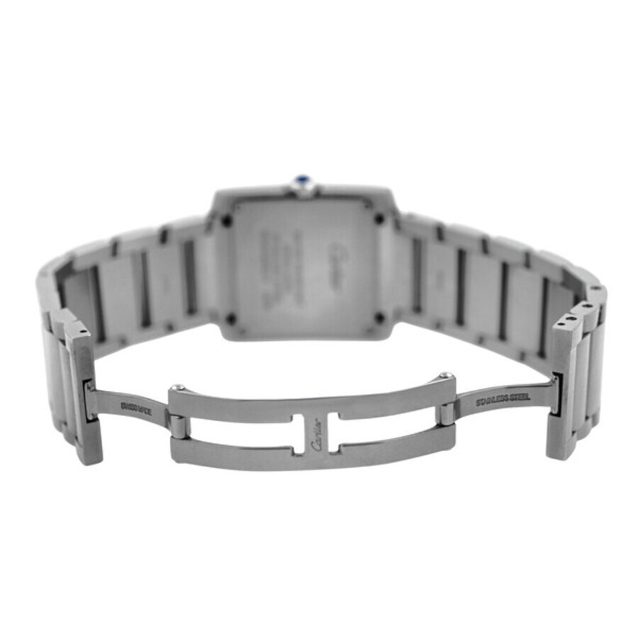 Pre-owned Cartier Tank Francaise Quartz Silver Dial Ladies Watch WSTA0074 - 5