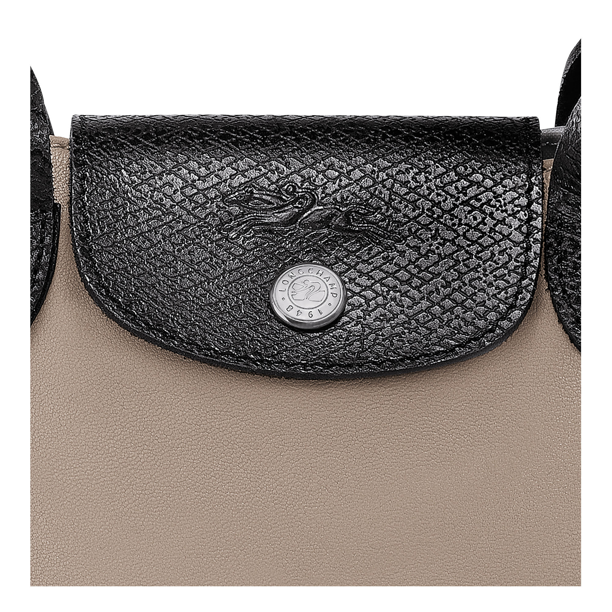 Cabas Longchamp XS Tote bag Green Light - Canvas - 3