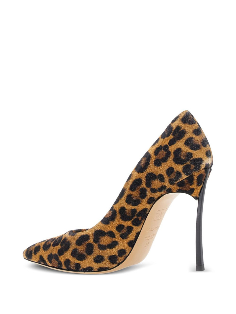 CASADEI Malesia leopard-print stiletto pumps outlook