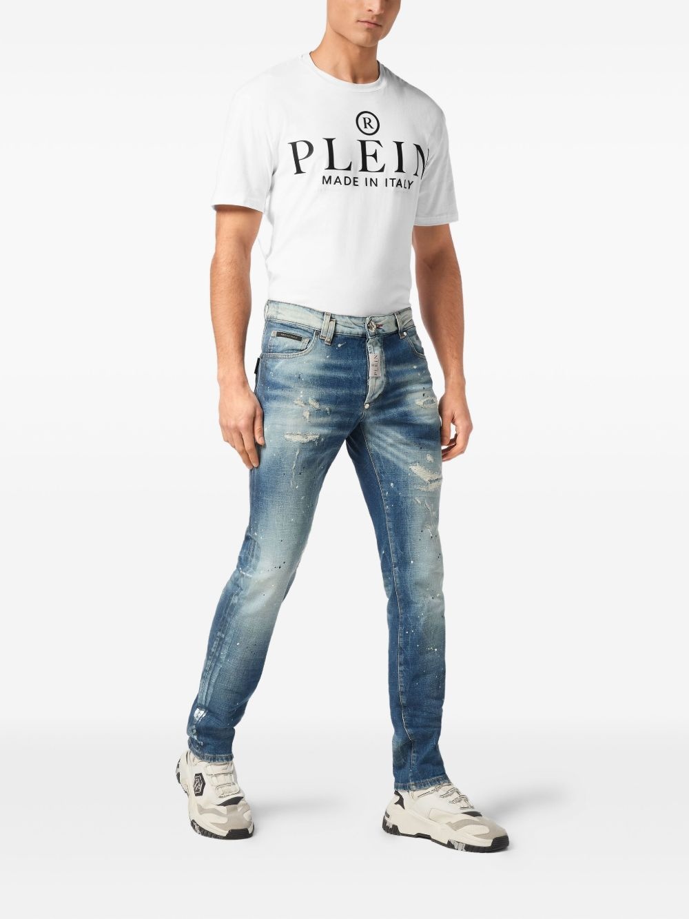 Paisley Bandana jeans - 2