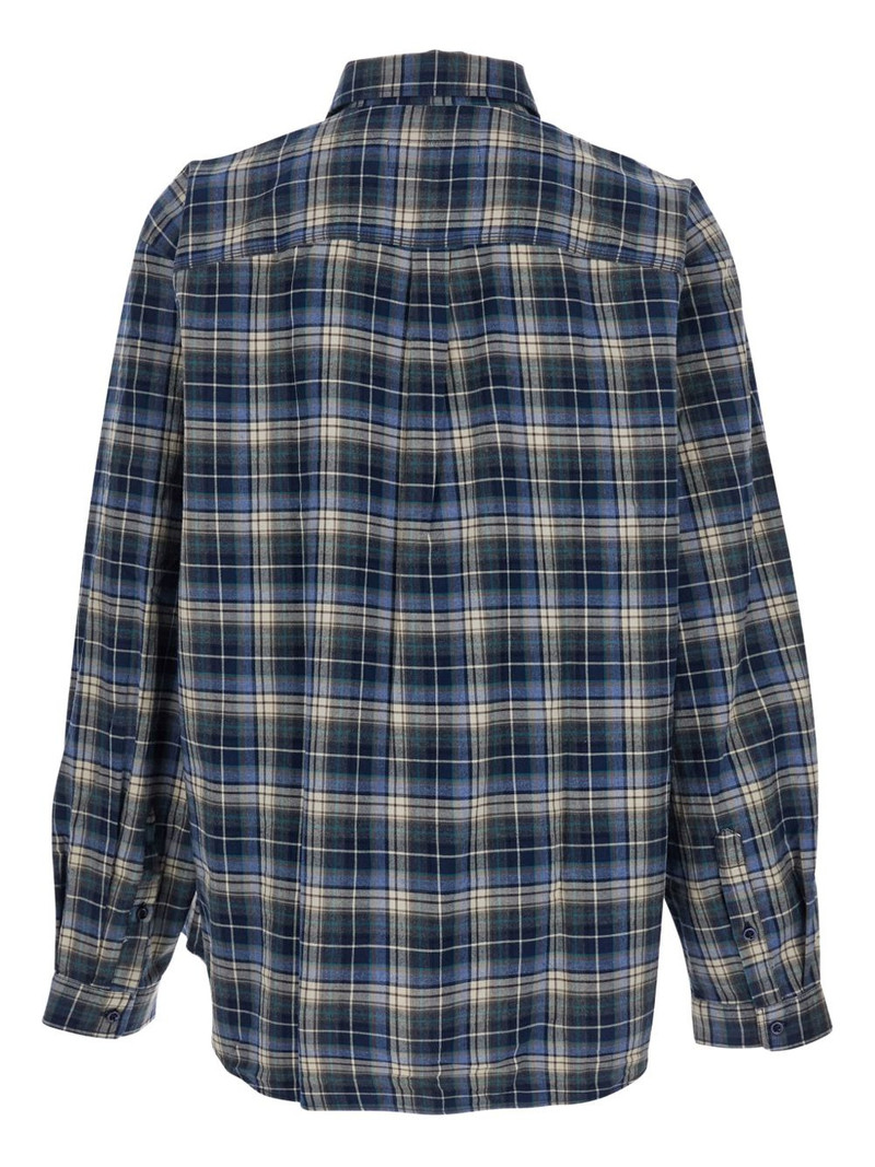 ERL check-pattern shirt outlook