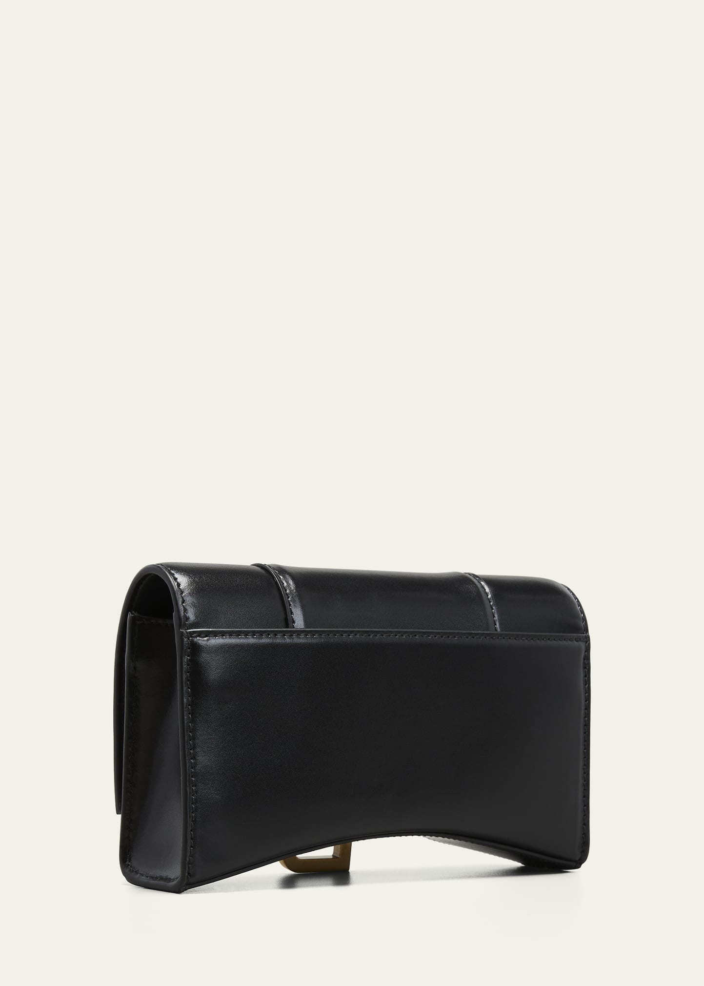 Hourglass Chain Leather Wallet on Chain - 3