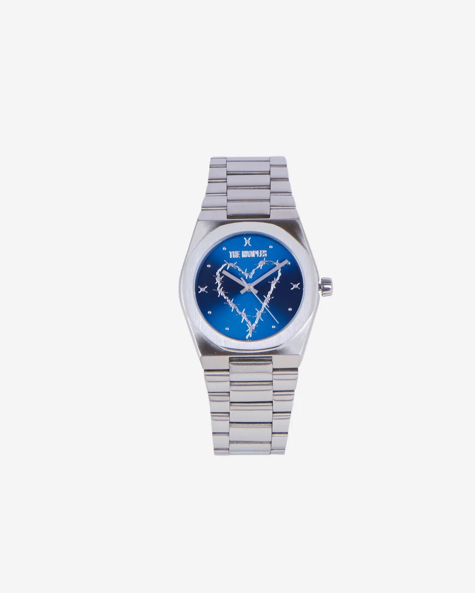 WATCH WITH BLUE DIAL HEART - 1