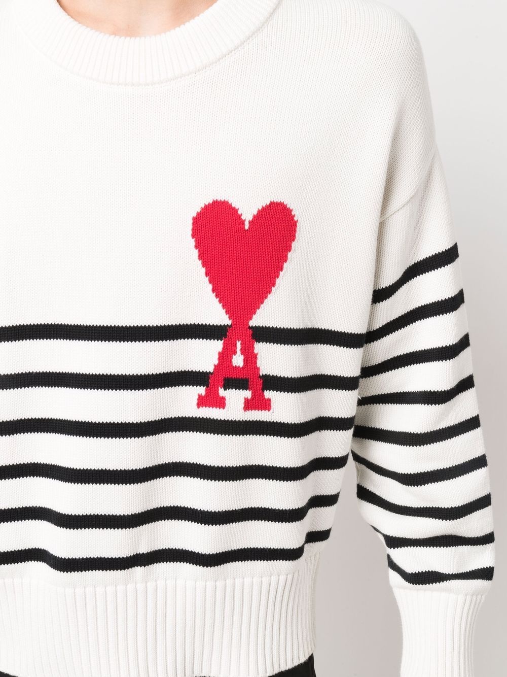 oversize Ami De Coeur jumper - 6