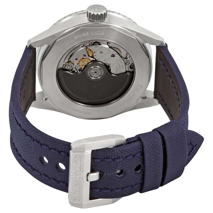 Blancpain Fifty Fathoms Bathyscaphe Automatic Blue Dial Men's Watch 5100-1140-O52A - 3