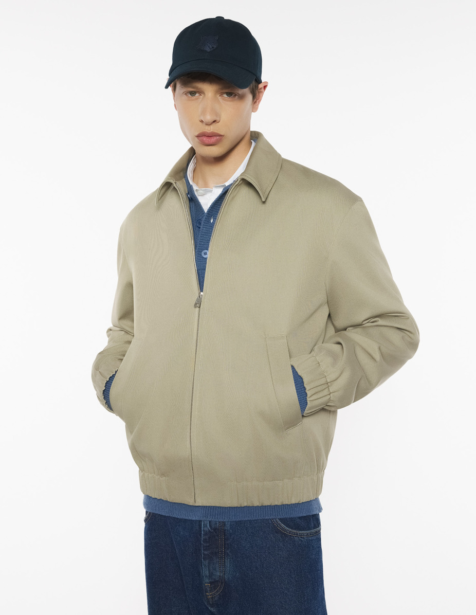 ELASTICATED ZIPPED BLOUSON - 3