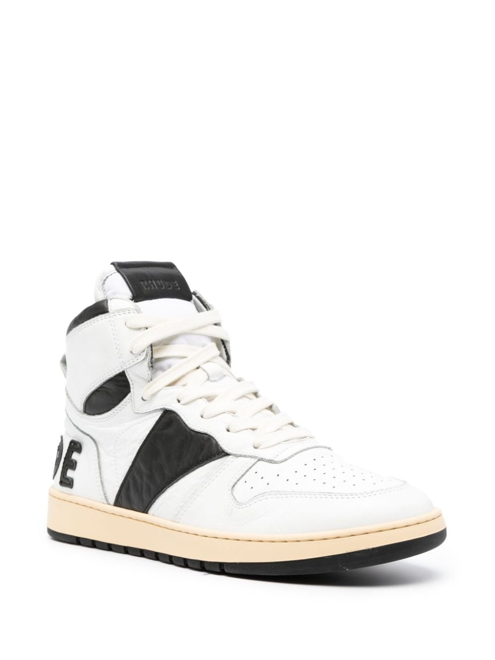 Rhecess high-top leather sneakers - 2