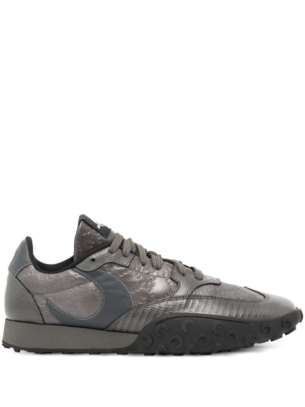 Moongram-embossed sneakers - 1