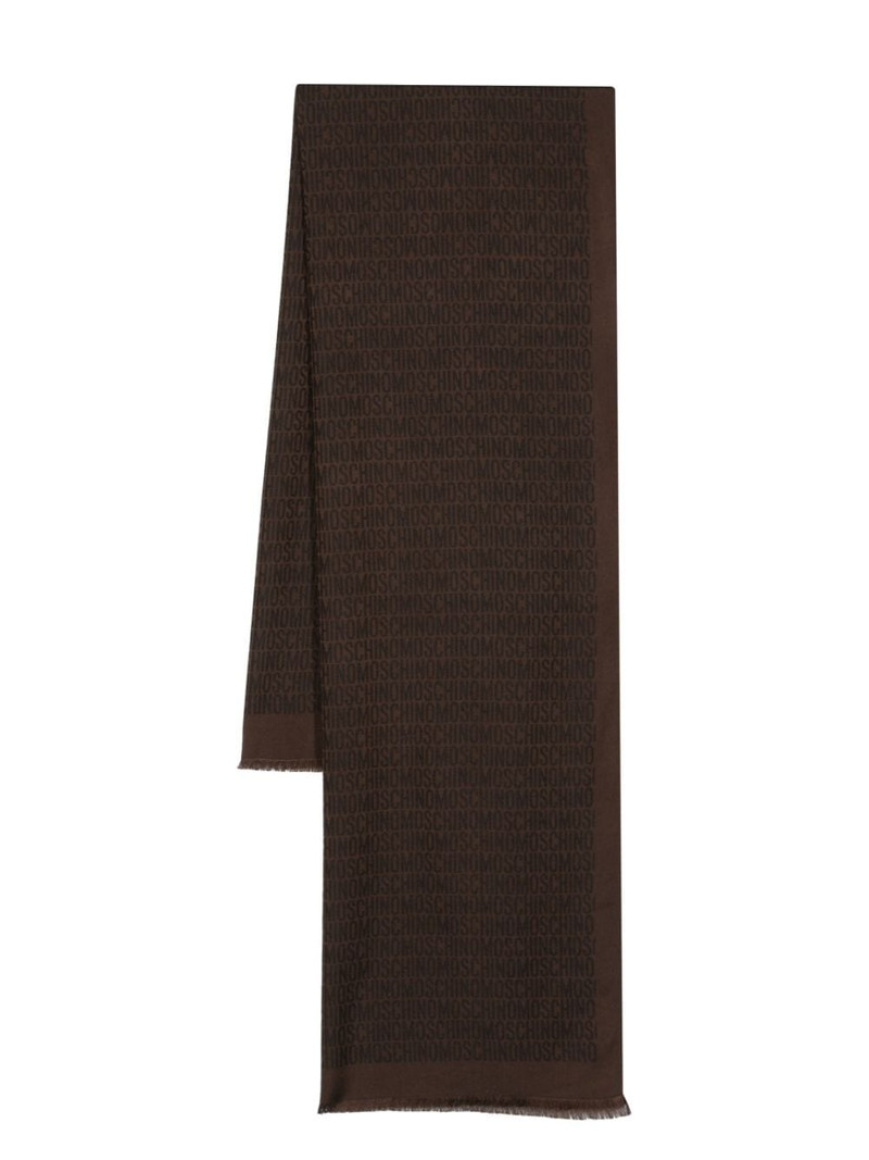 jacquard 로고 스카프 1