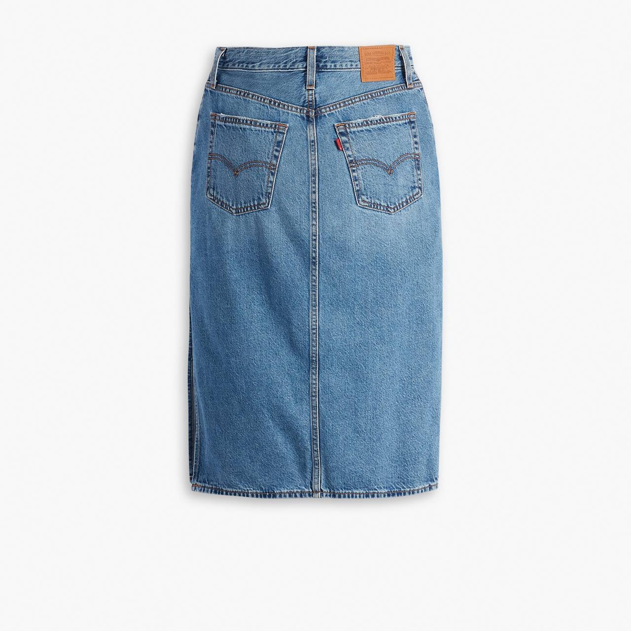 SIDE SLIT SKIRT - 8