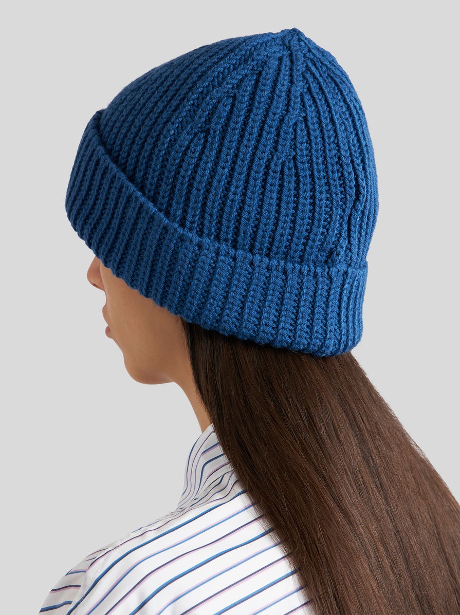 WOOL HAT WITH LOGO - 2