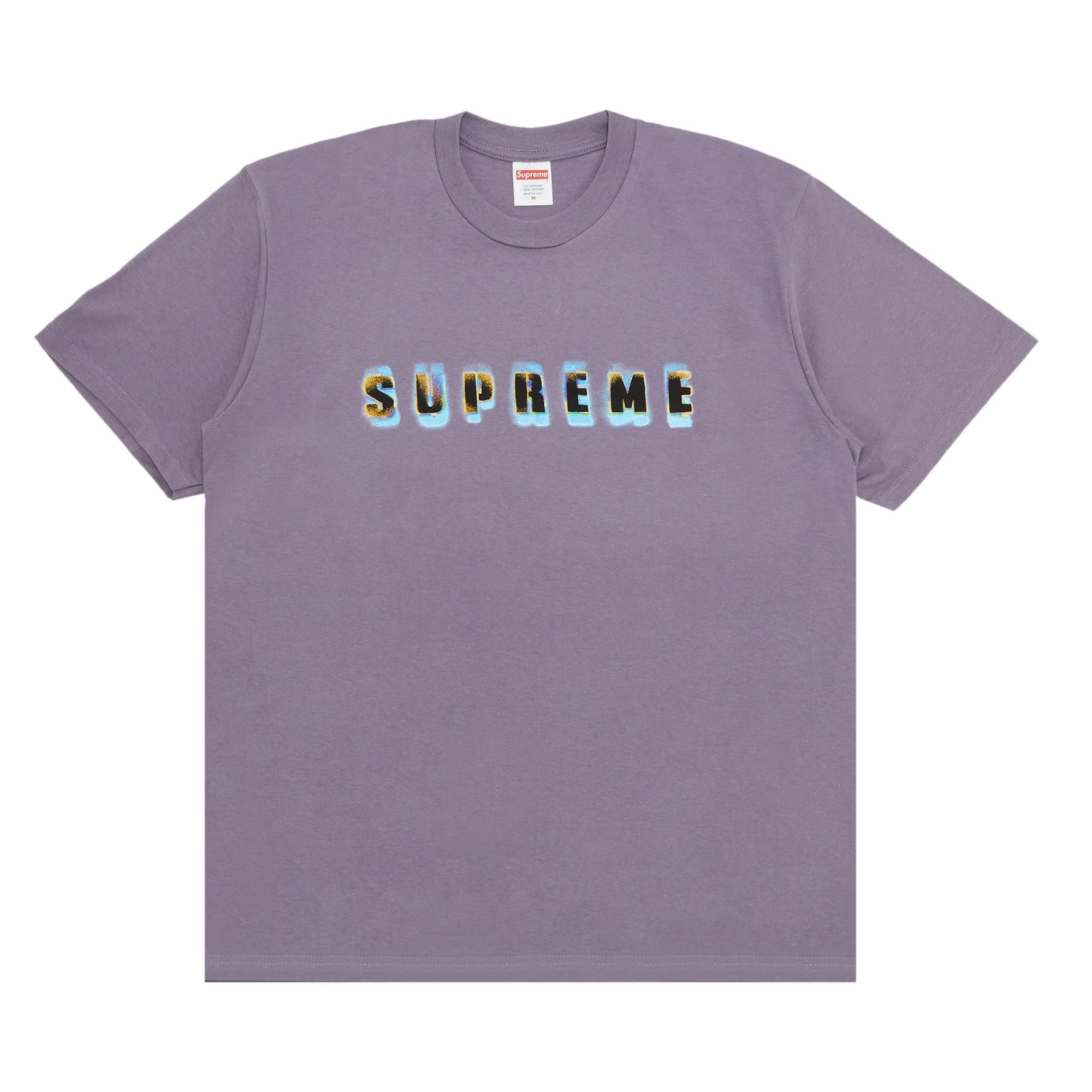 Supreme Stencil Tee 'Dusty Purple' - 1