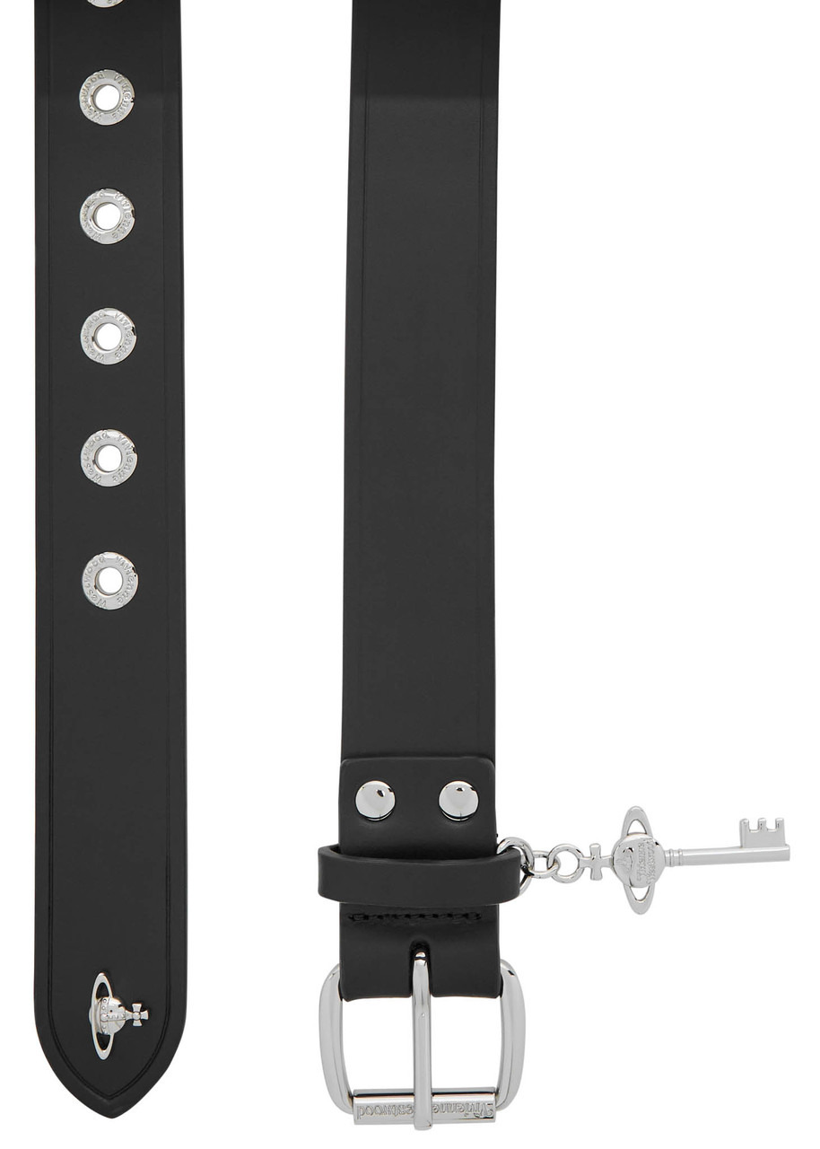 Vivienne Westwood Multi Charms Stud Leather Belt - 3