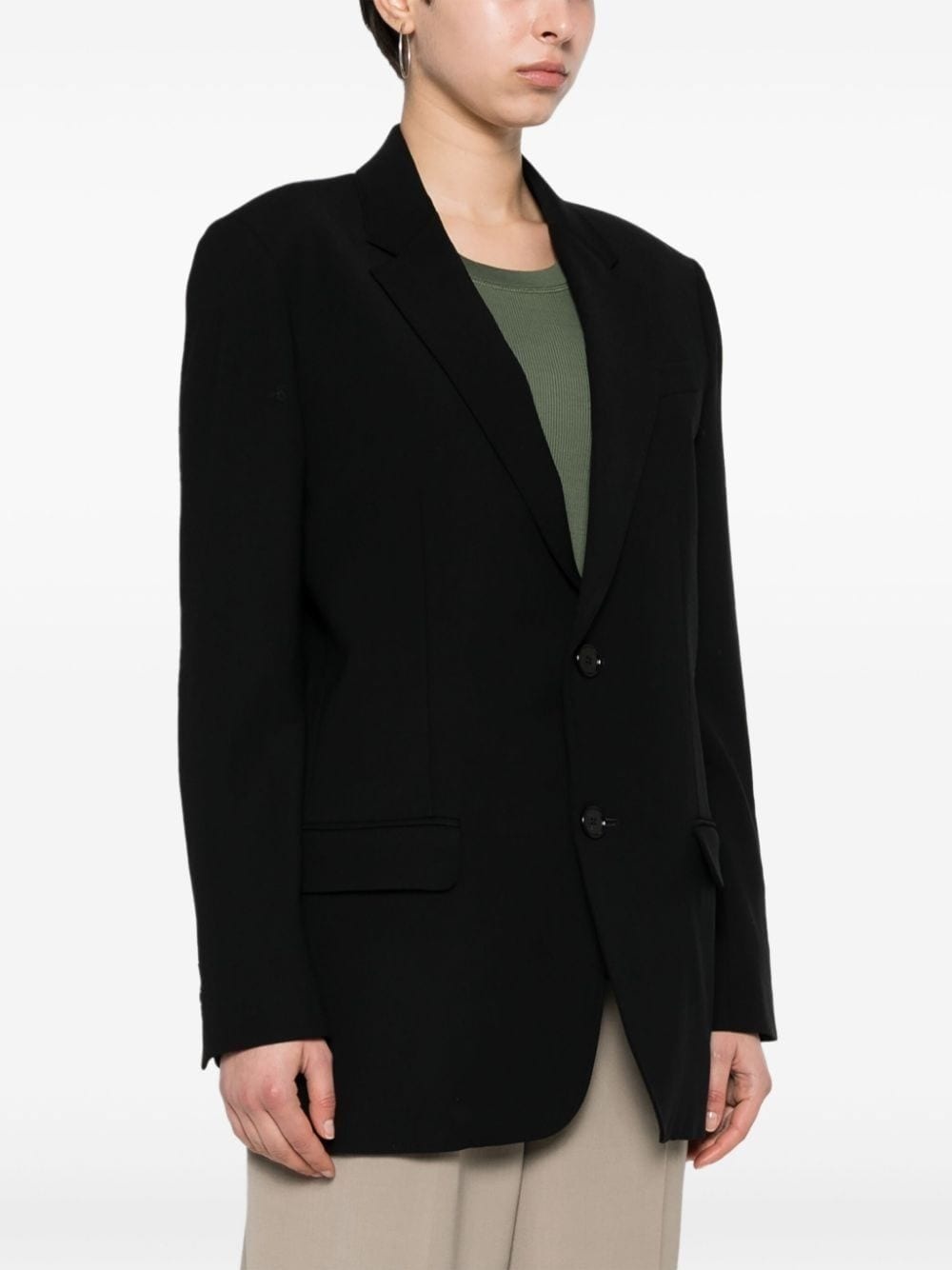 single-breasted blazer - 3