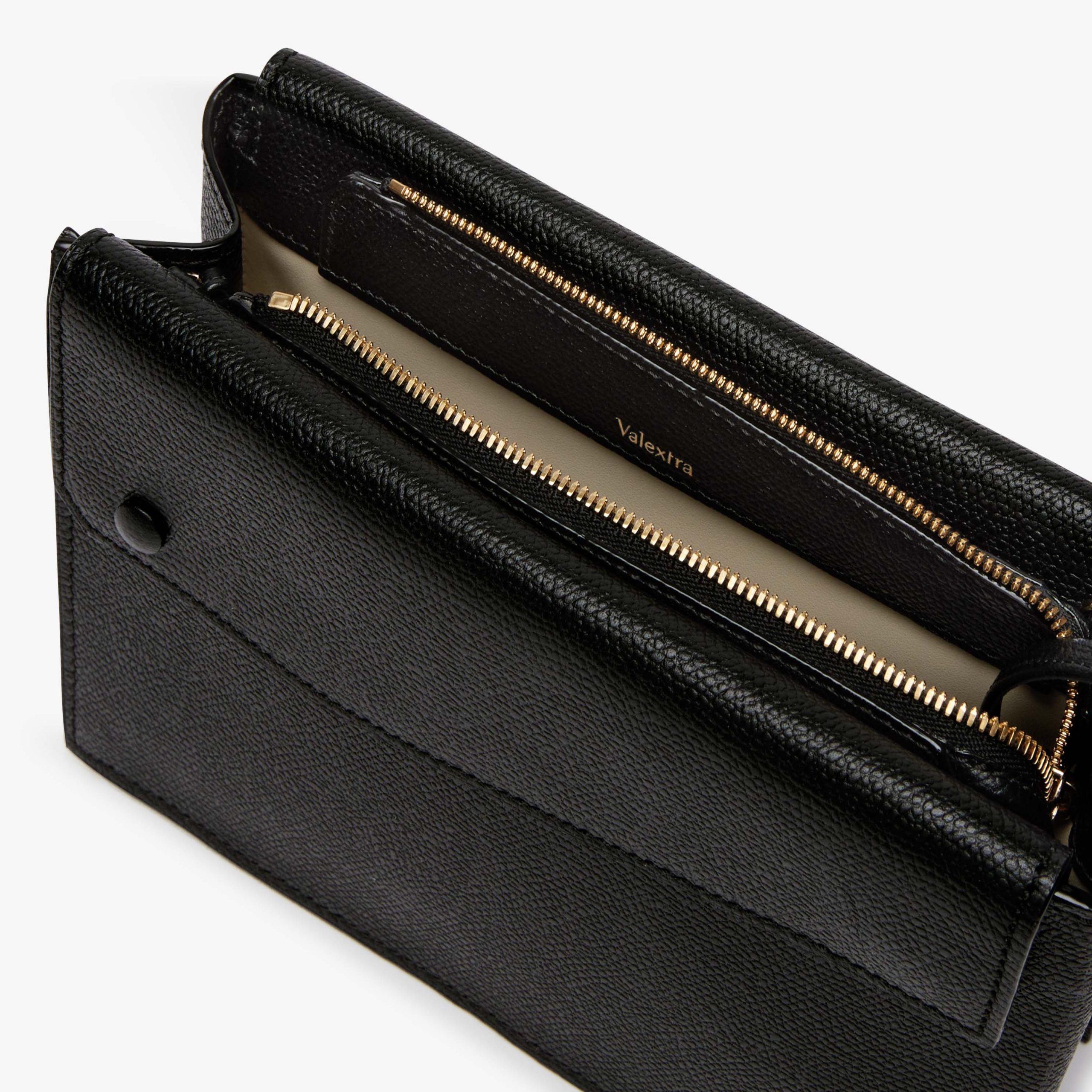 Valextra – Trio Crossbody – Black - 2
