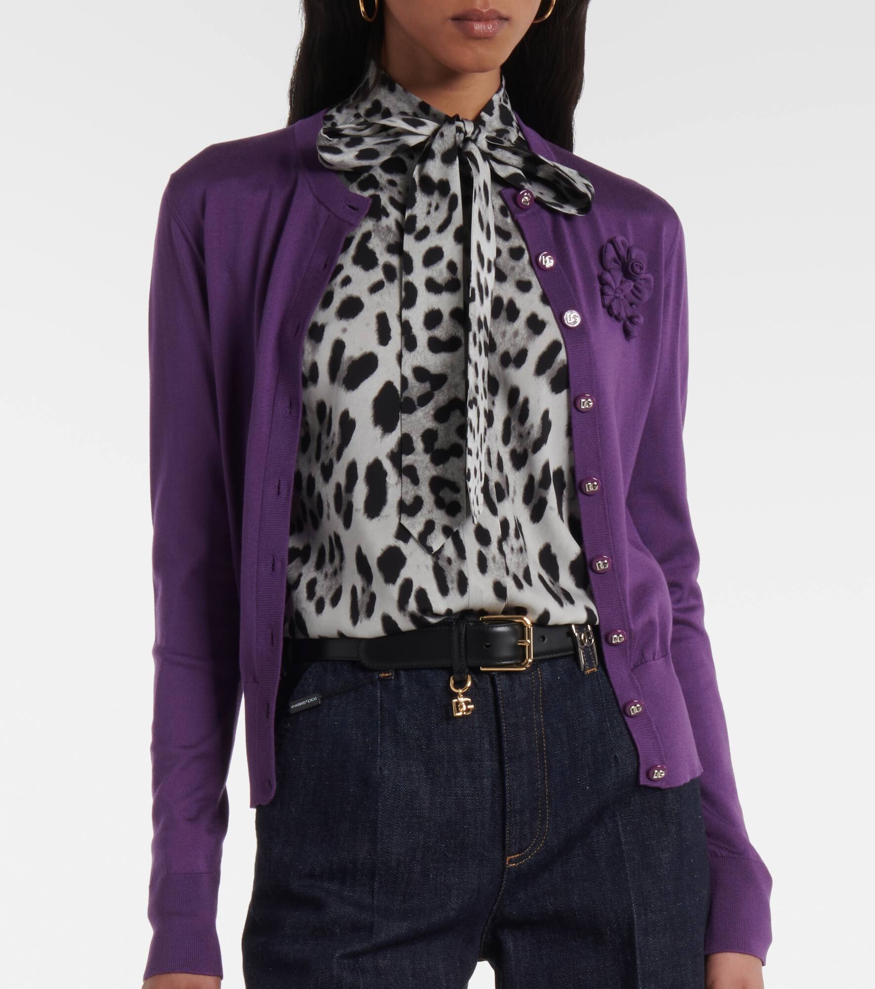 Silk cardigan - 7