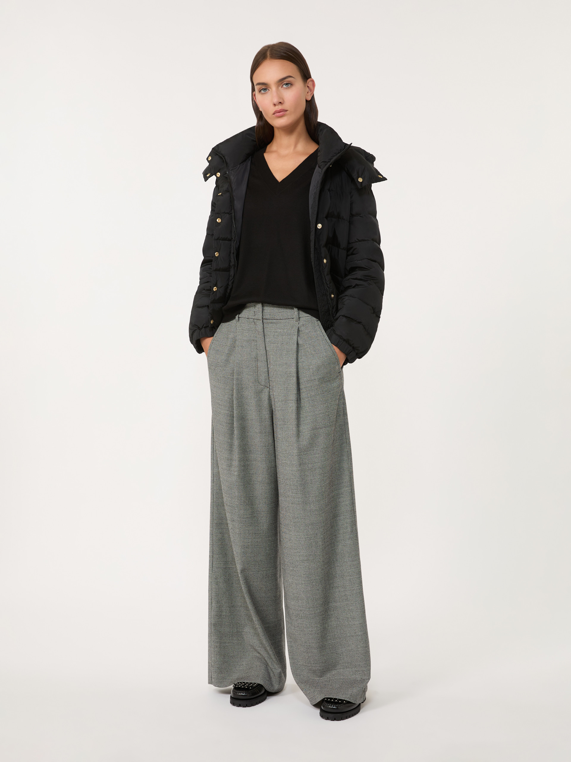 FIOCCHI Wool and cashmere V-neck jumper - 2