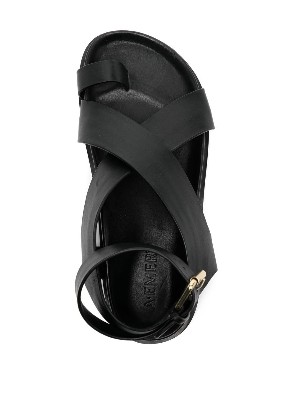 Jalen flat leather sandals - 4