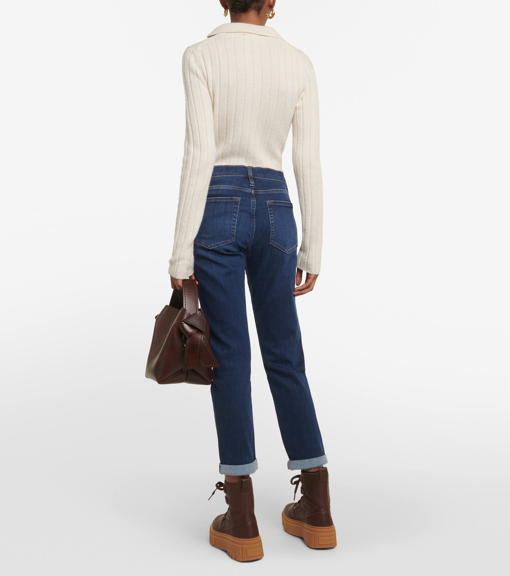 Le Garcon mid-rise straight jeans - 3