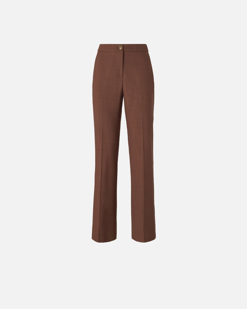 TROUSERS WITH PRESSED PLEAT DETAIL 1