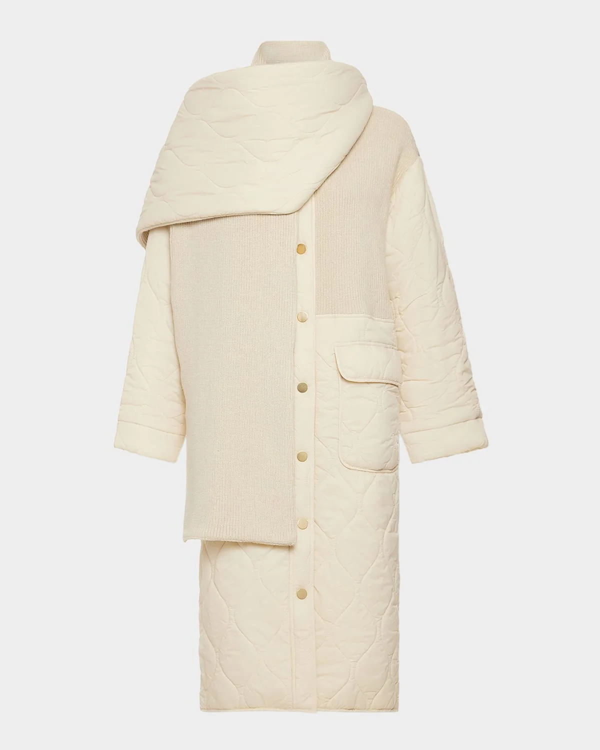 Melanie Quilted Coat - 1