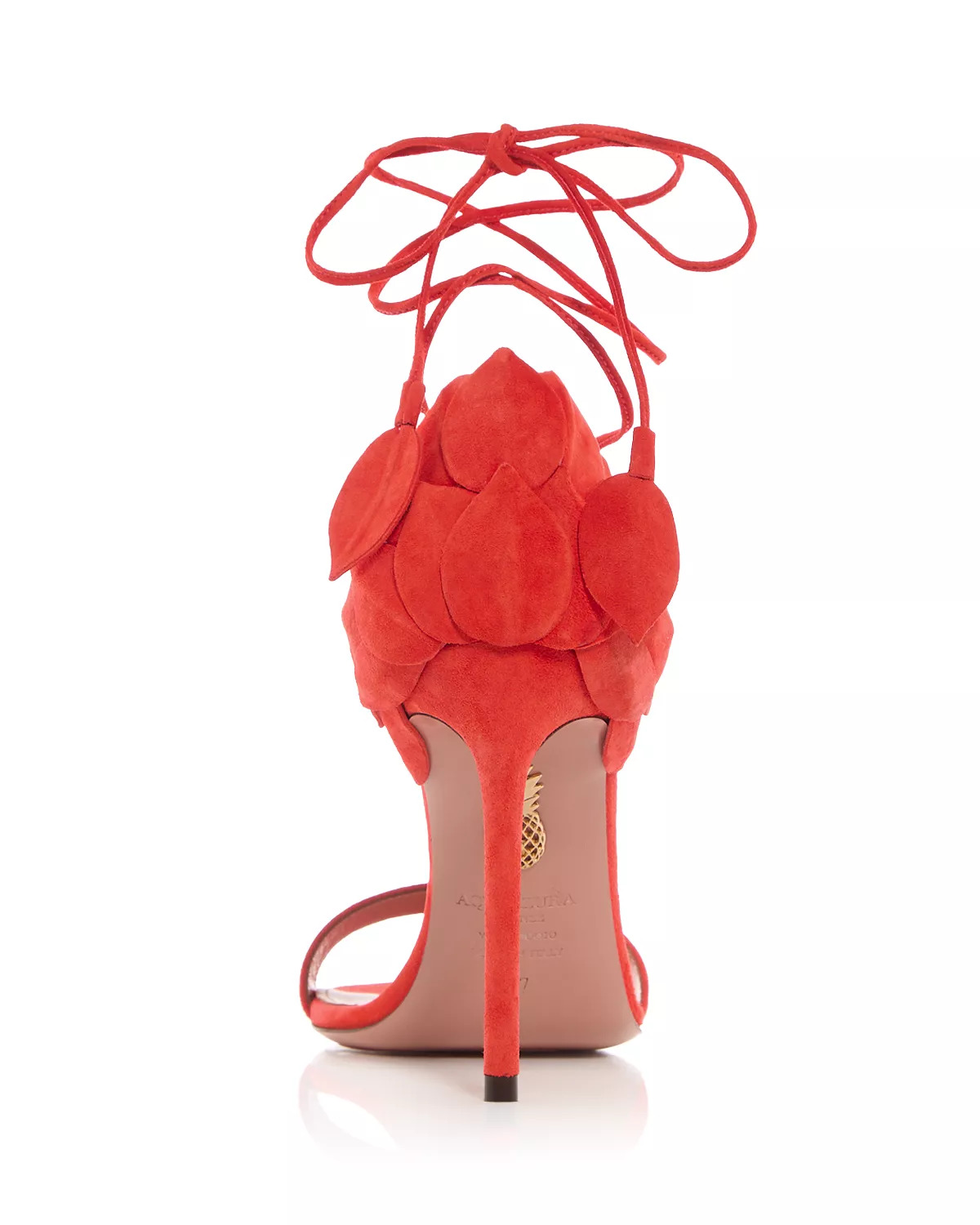Women's Hibiscus Ankle Tie Sandals - 4