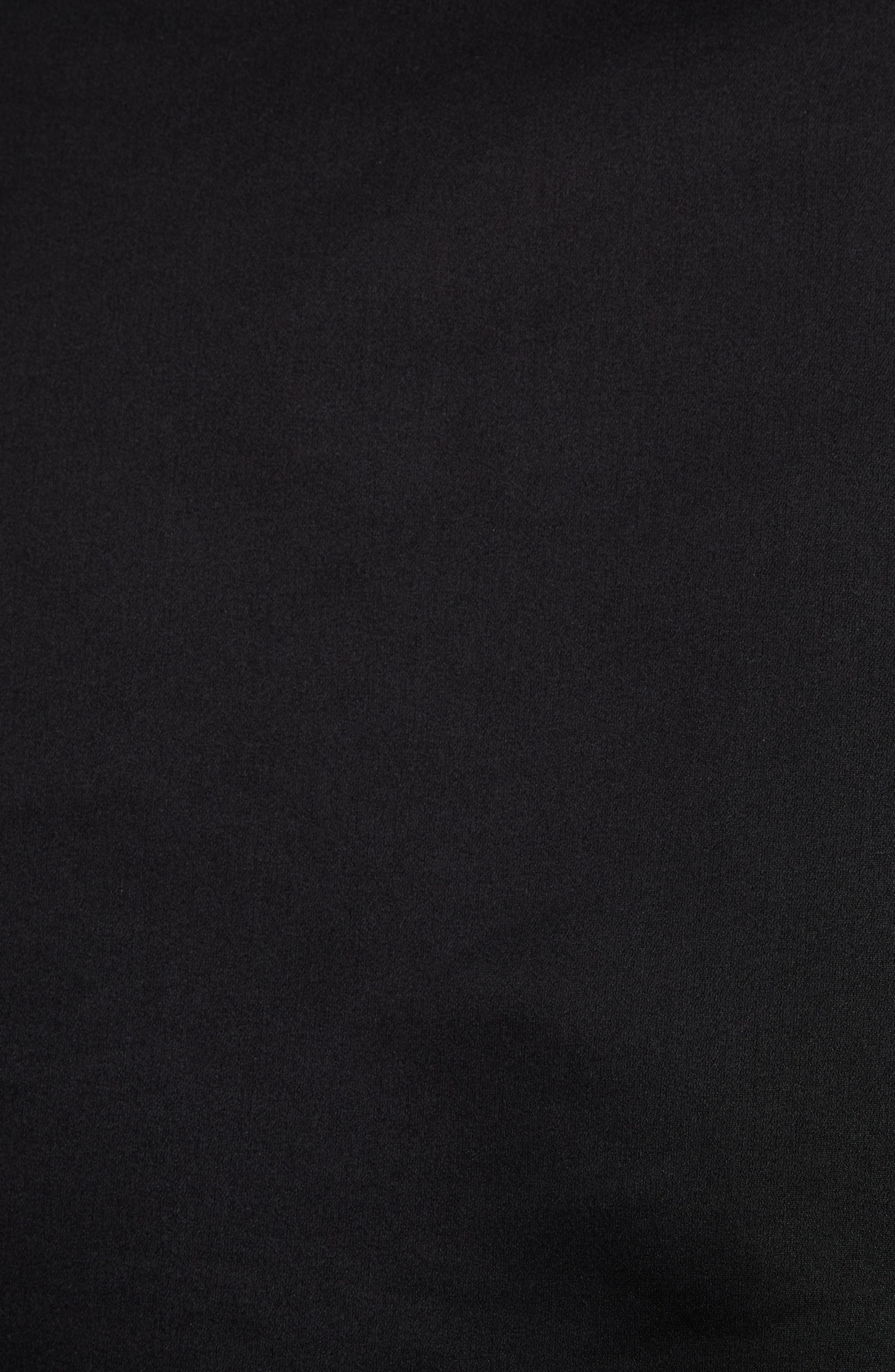 McQueen Kickback Duchesse Satin Skirt in Black at Nordstrom - 6