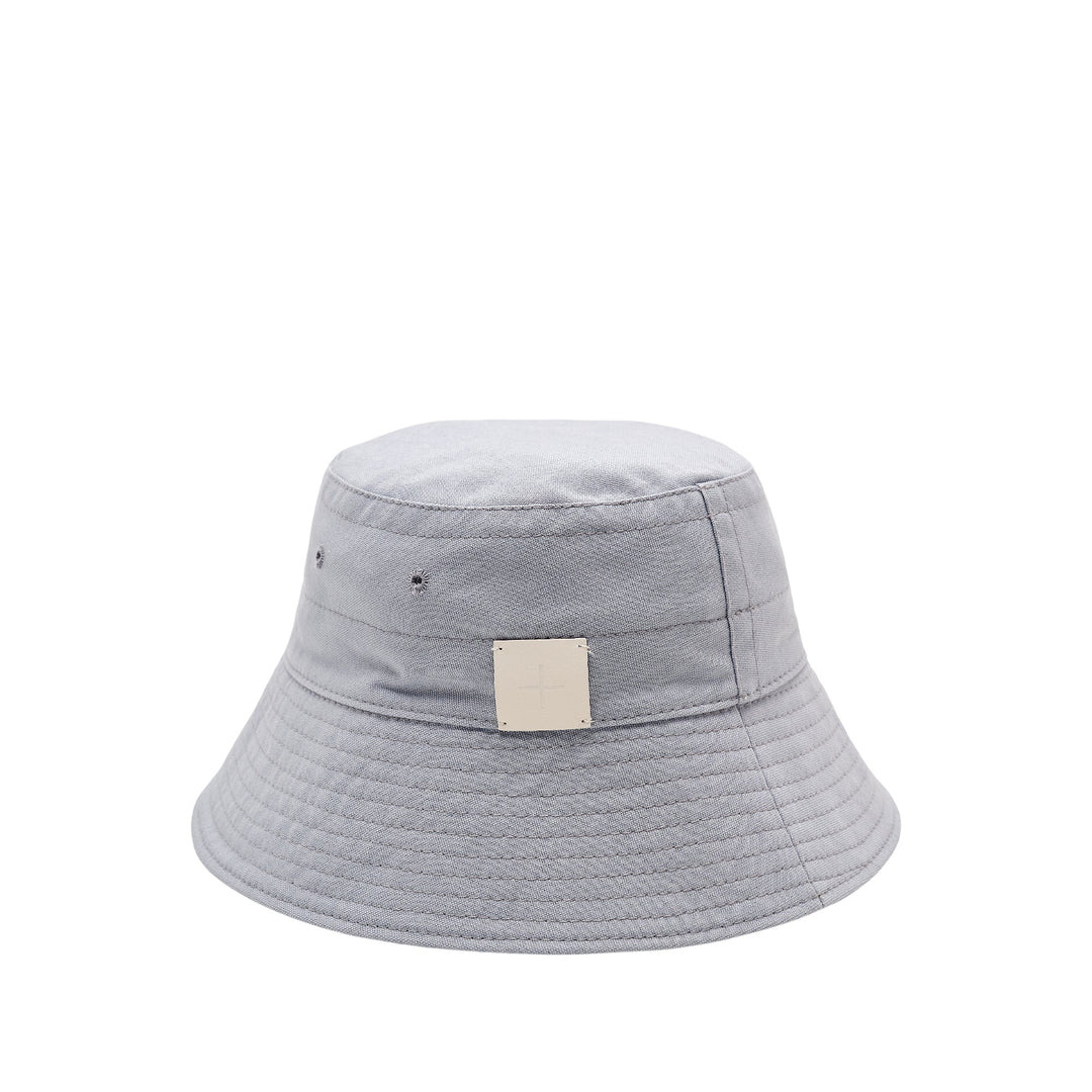 Bucket Hat Leather Patch Logo - 2