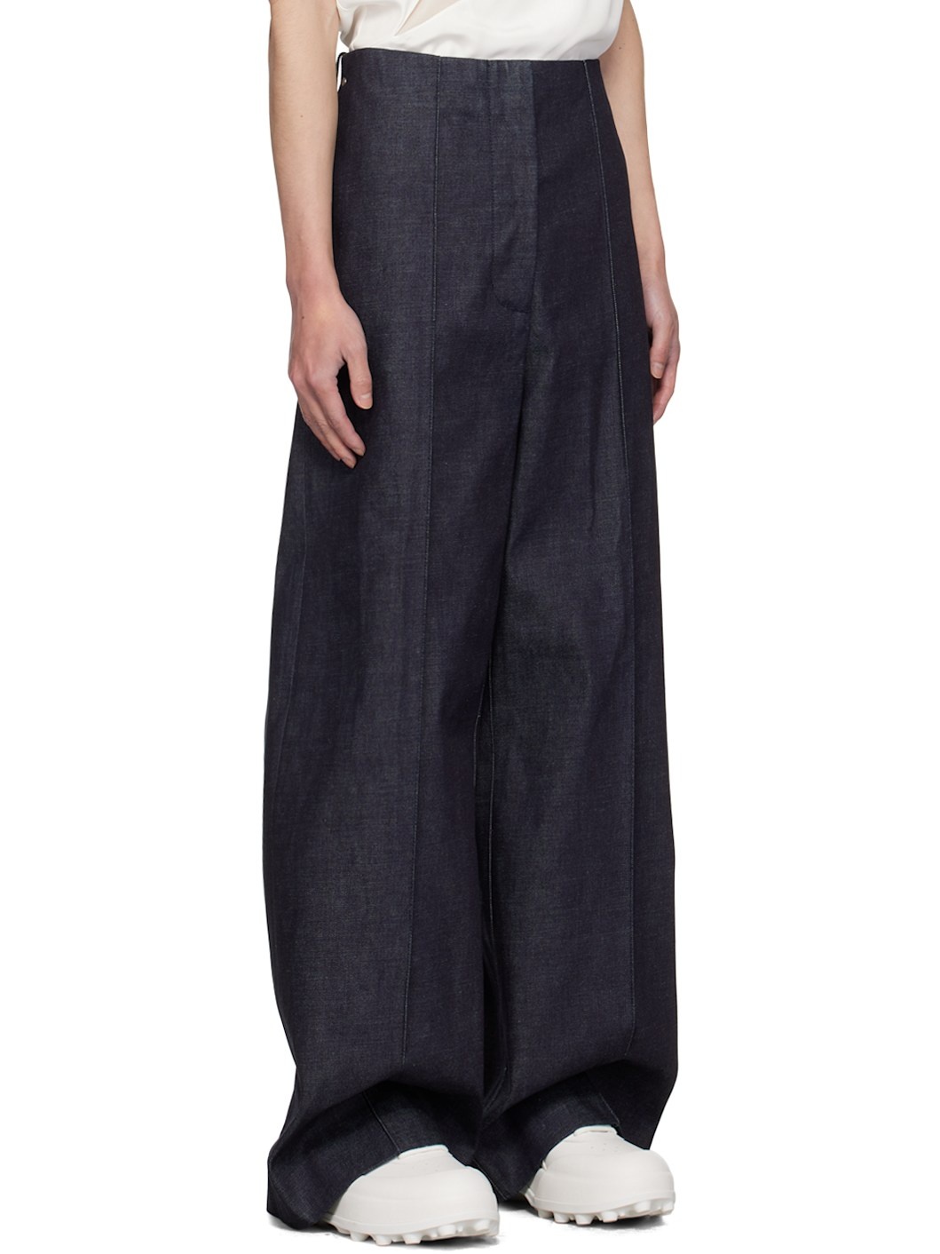 Indigo Oversized Jeans - 2